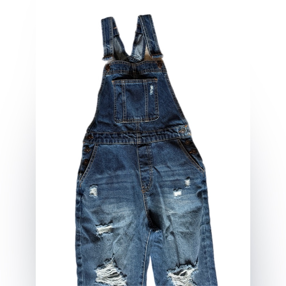 Fashion Nova denim overalls small - Picture 3 of 10